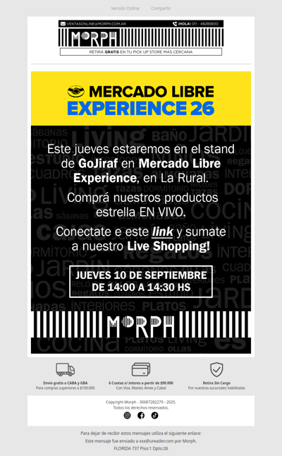 💛 Viví la experiencia Morph en Mercado Libre Experience 26