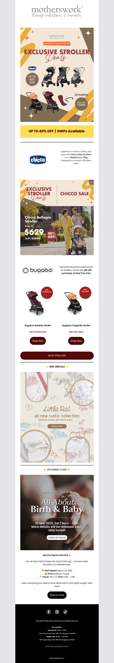 40% OFF Chicco & Bugaboo FREEBIES | 1 Week Left 🎉