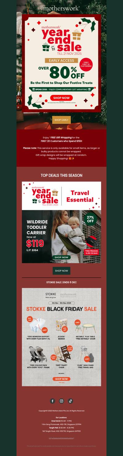 🎀 EARLY ACCESS ✨ Year End Sale Preview!