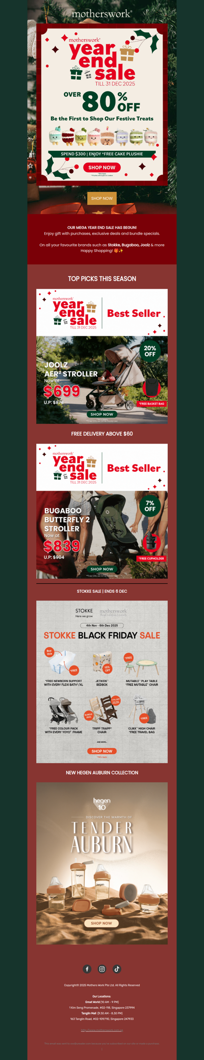 🎄✨ Year End Sale Is Here | Up to 80% OFF & more!