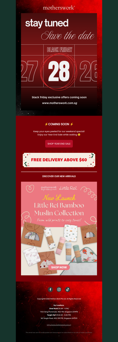 COMING SOON⚡ Black Friday Special⚡