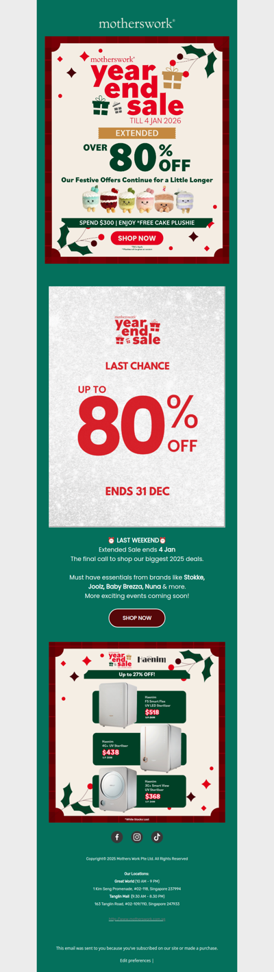 Extended till 4 Jan | Year End Sale 🎁