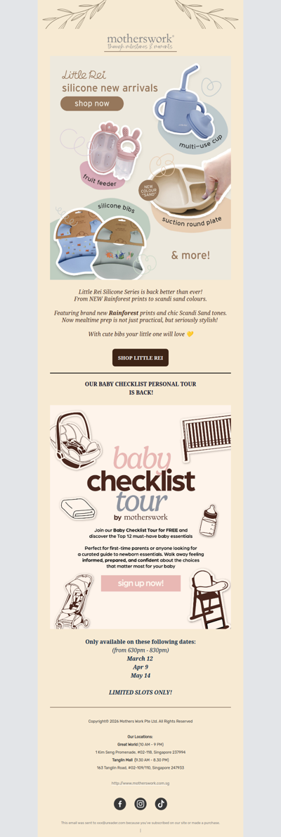 🌈 New Colours. New Prints. Little Rei.