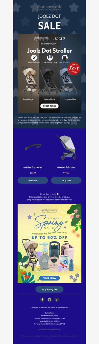 Grab Your JOOLZ DOT Stroller at Amazing Prices! 👶