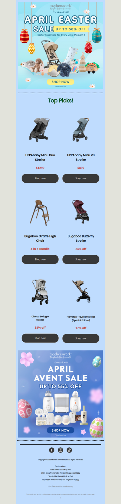 Happy Easter Savings!🥚