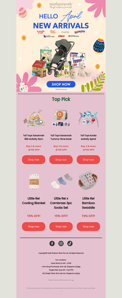 ⭐️April’s Newest Curation⭐️