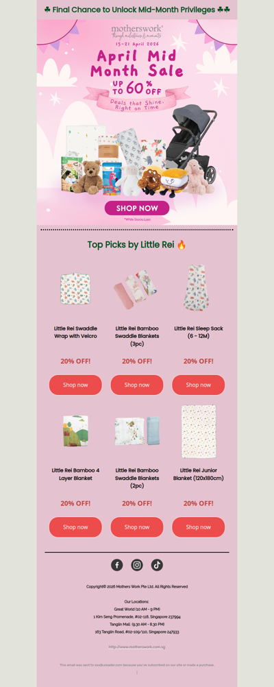 ✨Last Day of Our Mid-Month Exclusive