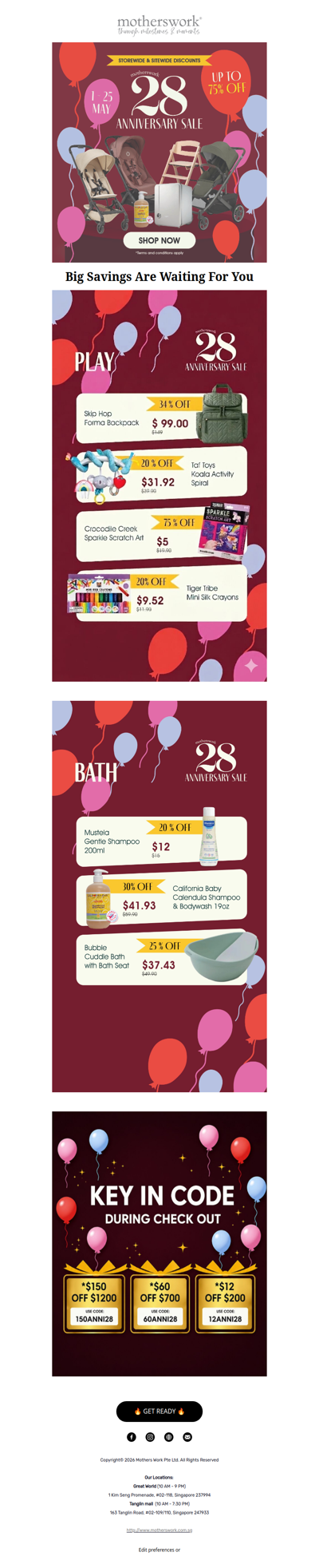 🎉 28th Anniversary Sale is Happening Now—Shop the Deals!