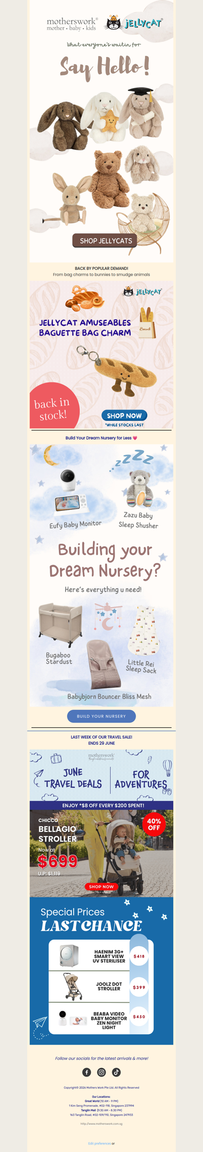 Jellycats are back! 🧸