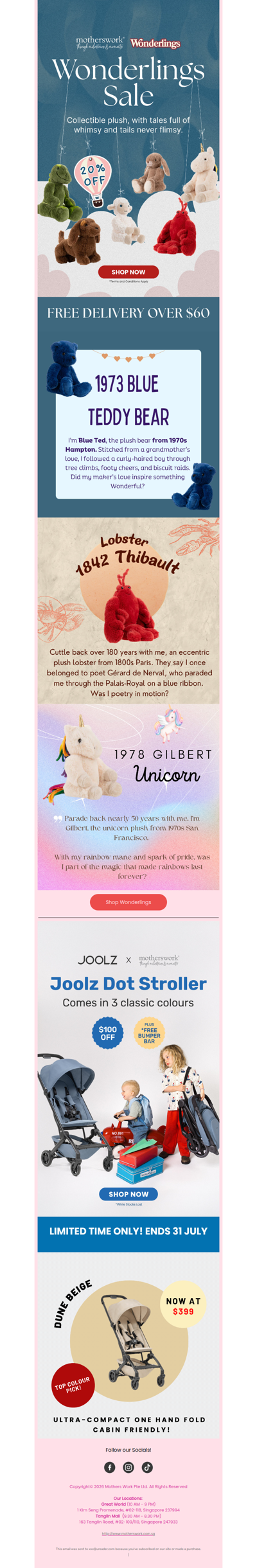 🌈 Wonderlings 🧸 20% OFF!