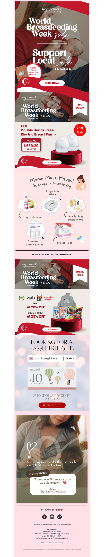 🤱World Breastfeeding Sale is here✨