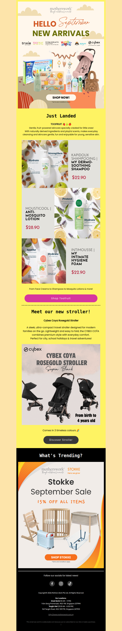 Hello September 🍂 New Arrivals!