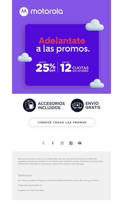 Adelantate a las promos 🔥