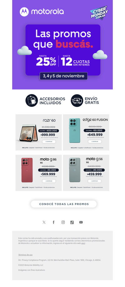 🏃Apurate, hoy termina el Cyber Monday