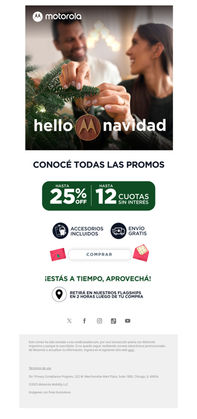 🎁 Regalá con un hasta 25% off en estas fiestas