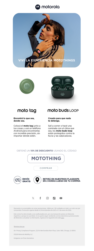 ⌛Últimos días para tener tu accesorio con descuento