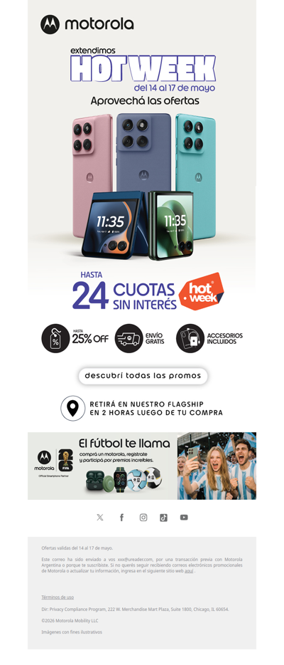 🔥Último llamado: se van las ofertas en 24 cuotas
