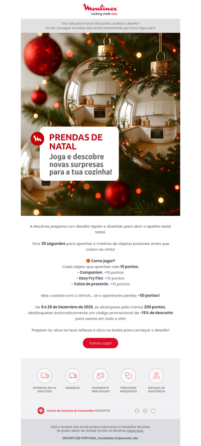 🎮 Apanha tudo (menos o Grinch!) e ganha 15% de desconto este Natal!