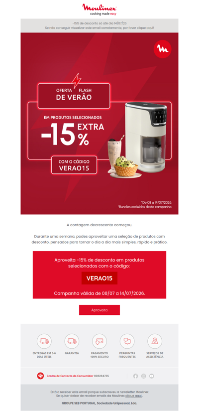 ⚡OFERTA FLASH DE VERÃO
