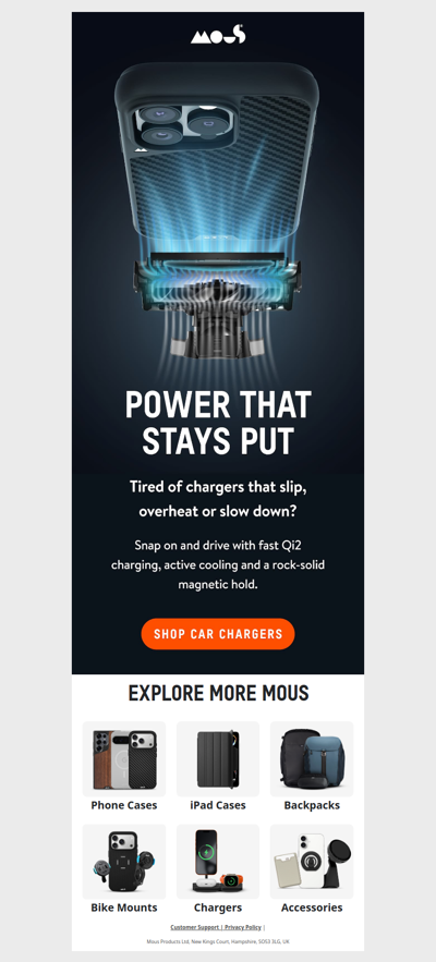 The charger that doesn’t overheat