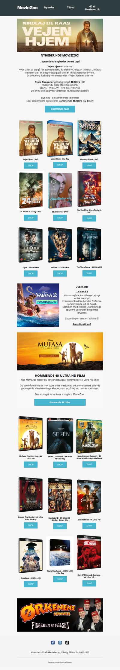 Vejen hjem er ude nu hos MovieZoo 🎞