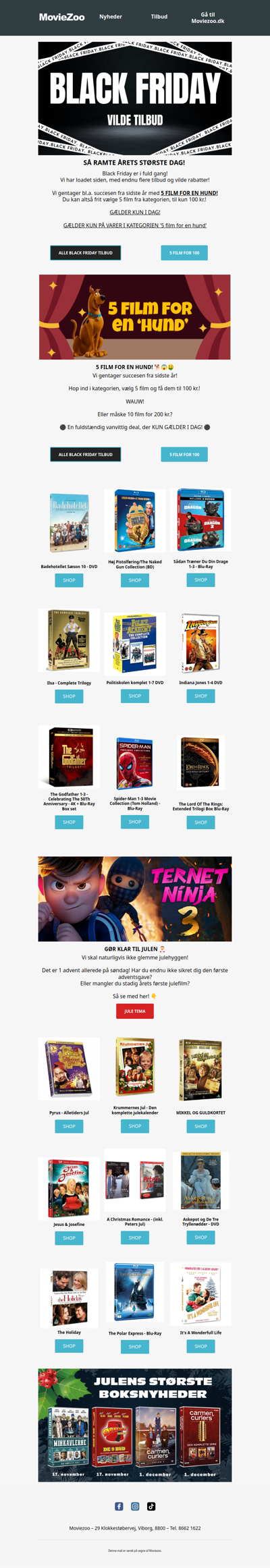 BLACK FRIDAY - SPAR STORT PÅ FILM! ⚫