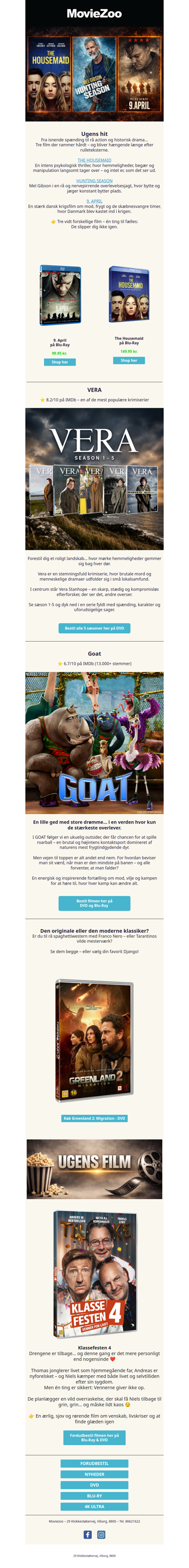 🎥 Fra isnende spænding til rå action og historisk drama…