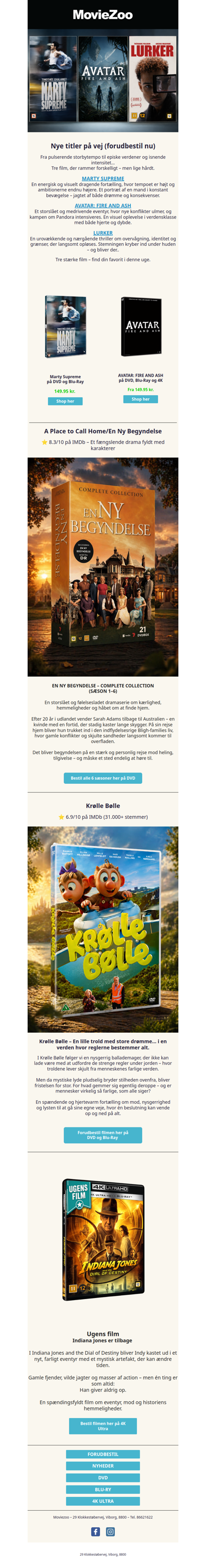 🎥 Nye releases du ikke må misse!