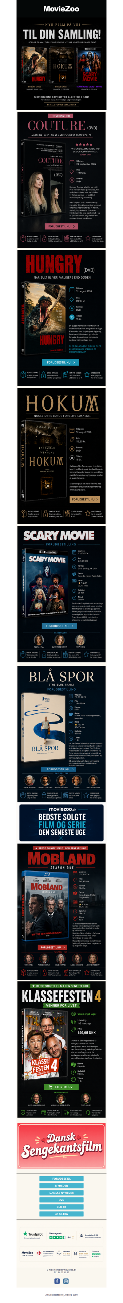Nye film på vej til din samling!