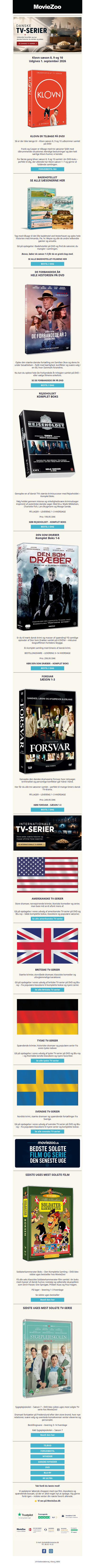 Kun én uge til Klovn 8-9-10 lander på DVD!