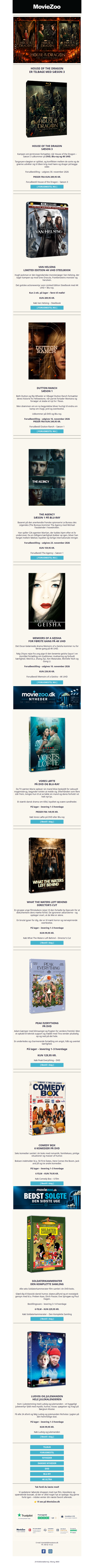 Så er der NYE releases på tapetet hos Moviezoo.dk