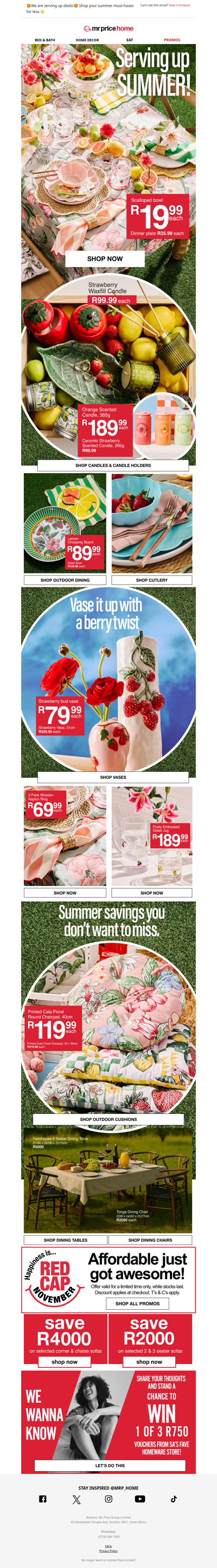 🌞Set the table for Summer, and shop these must-have dining picks!🍽️