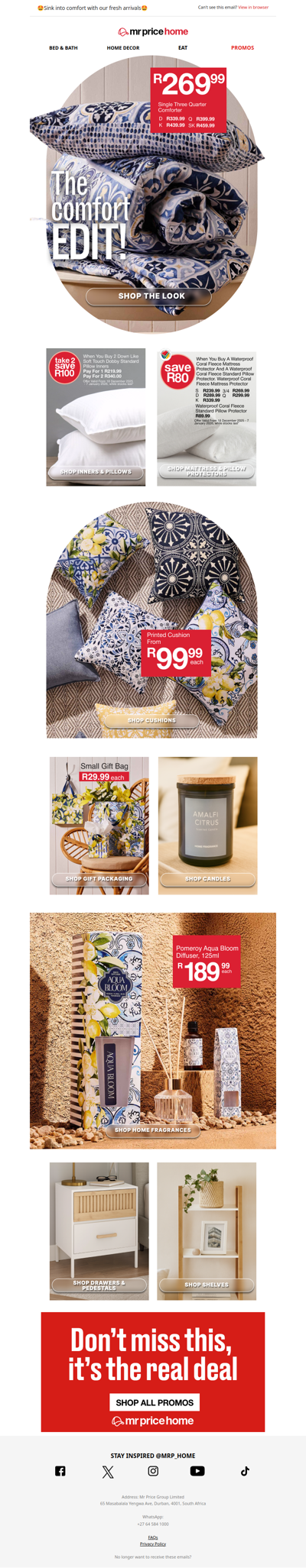 🍃The Comfort Edit! Everything you need for a fresh start!🛌