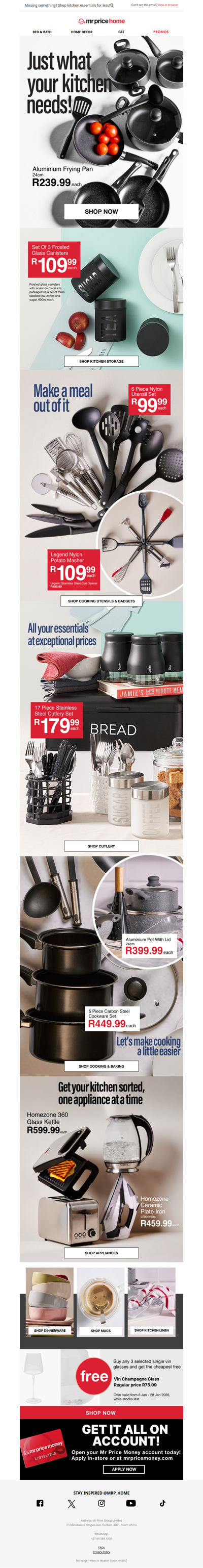 From prep to perfect we have just what your kitchen needs for everyday magic!🥗