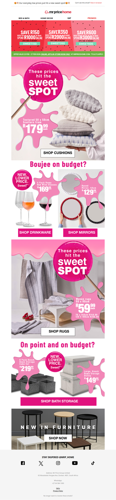 🚨It's not a sale — it's just a steal! 🚨 Shop now from R59.99💸