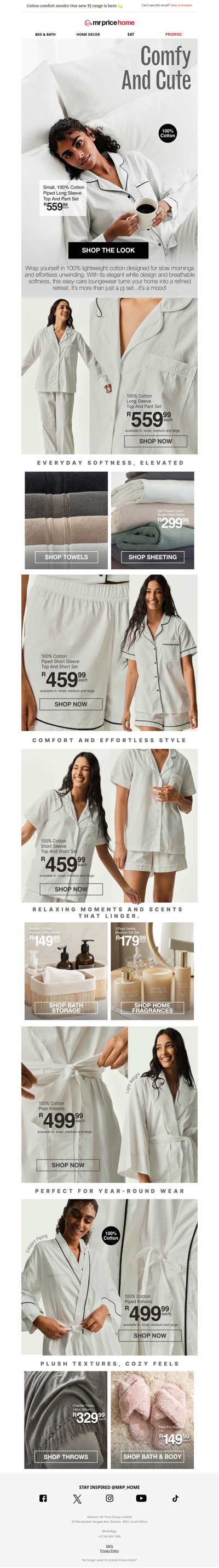 😴Slip into the softest sleep you’ve ever had in these new pj’s!🛏️