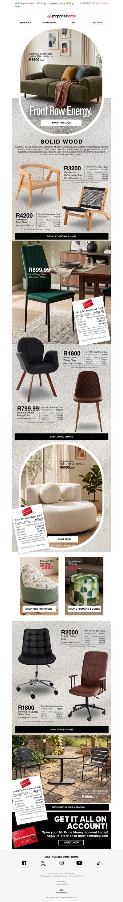 🪑Find the perfect seating for every room and moment. ✨