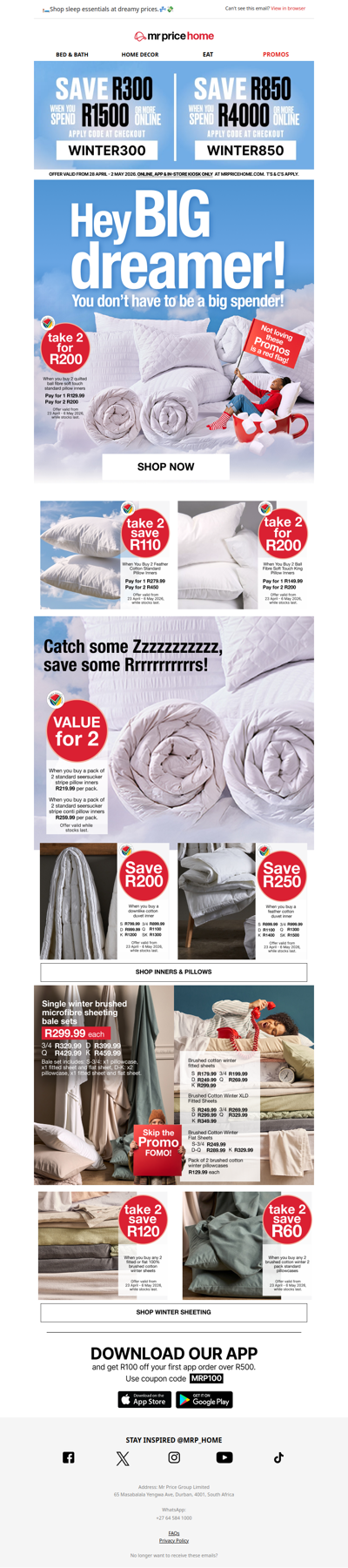 ✨Dreamy deals on sleep essentials! 💤✨ Save now!