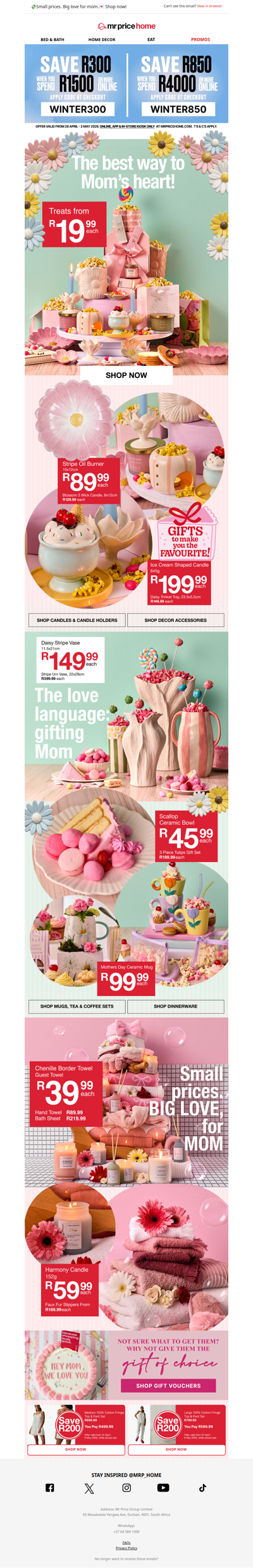 💝Because mom deserves the world, shop gifts she'll actually love (we promise)💝