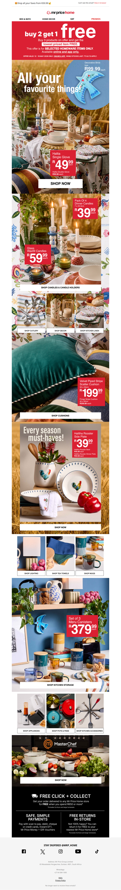 🍽️Shop all your favourite kitchen, dining and homeware trends now!🐓