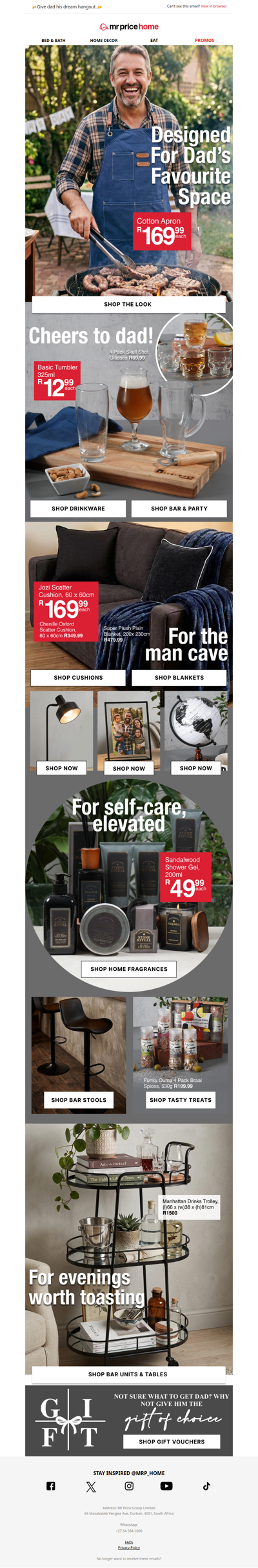 👨‍🦳Designed for Dad! Shop Father’s Day Gifts 🎁🛋️
