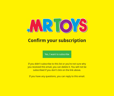 Confirm Your Subscription