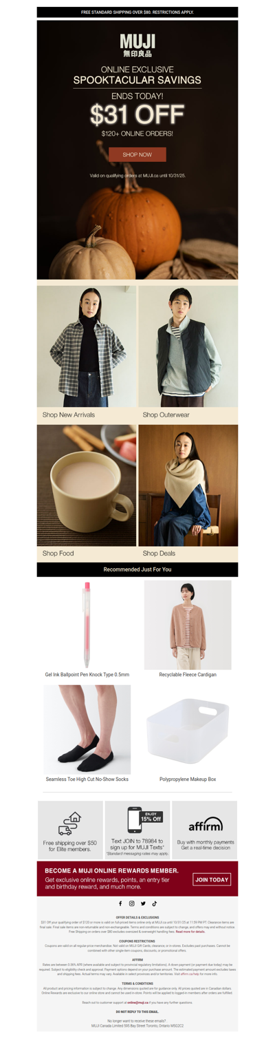 Don't Ghost This $31 Off! 👻