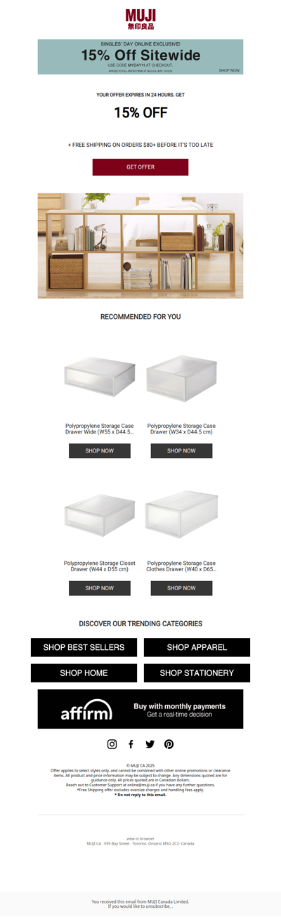 Loved It? Get 15% Off Today!