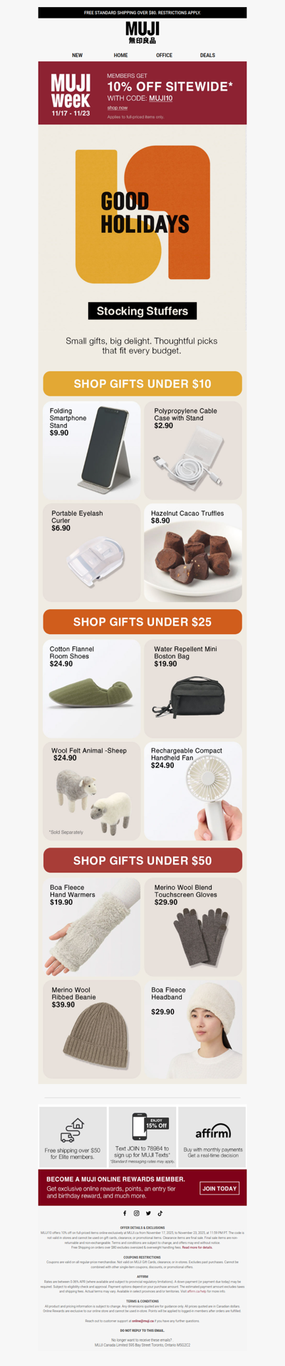 Save 10% on Stocking Stuffers 🧦