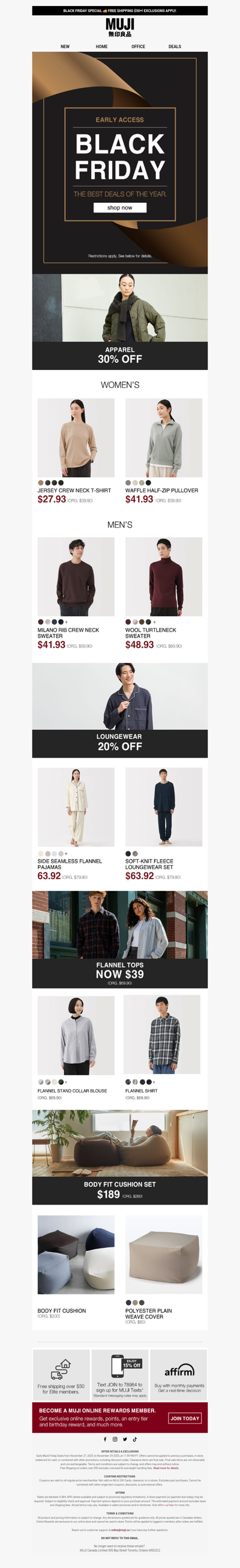 Early Online Access to Black Friday! 🖤