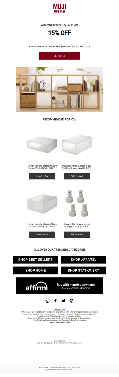 Loved It? Get 15% Off Today!