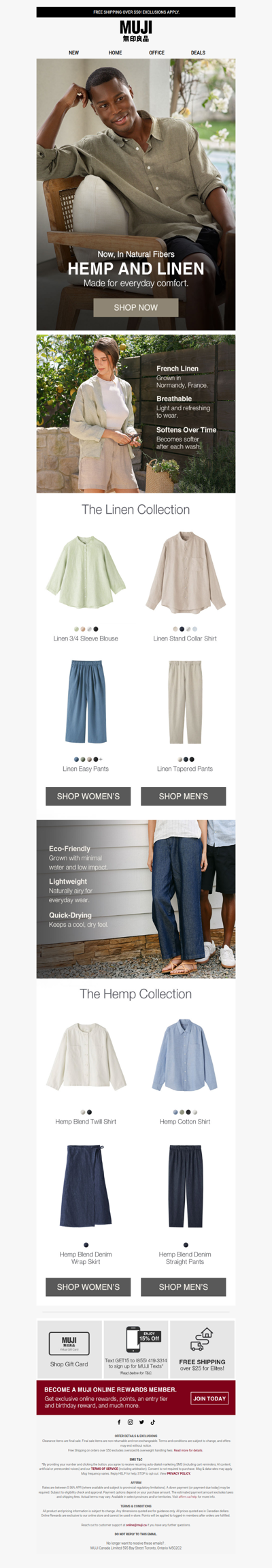 Simple Comfort in Hemp & Linen 🤍