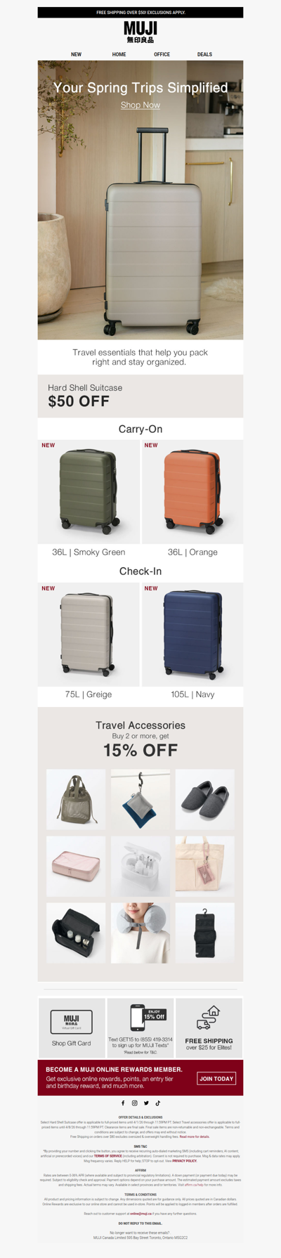 Spring Getaway Ready ✈️