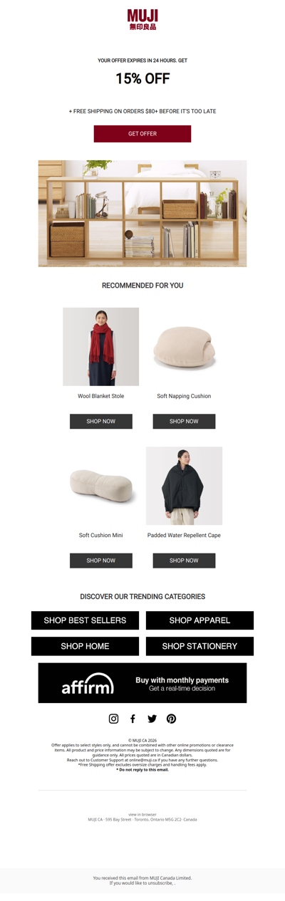 Loved It? Get 15% Off Today!